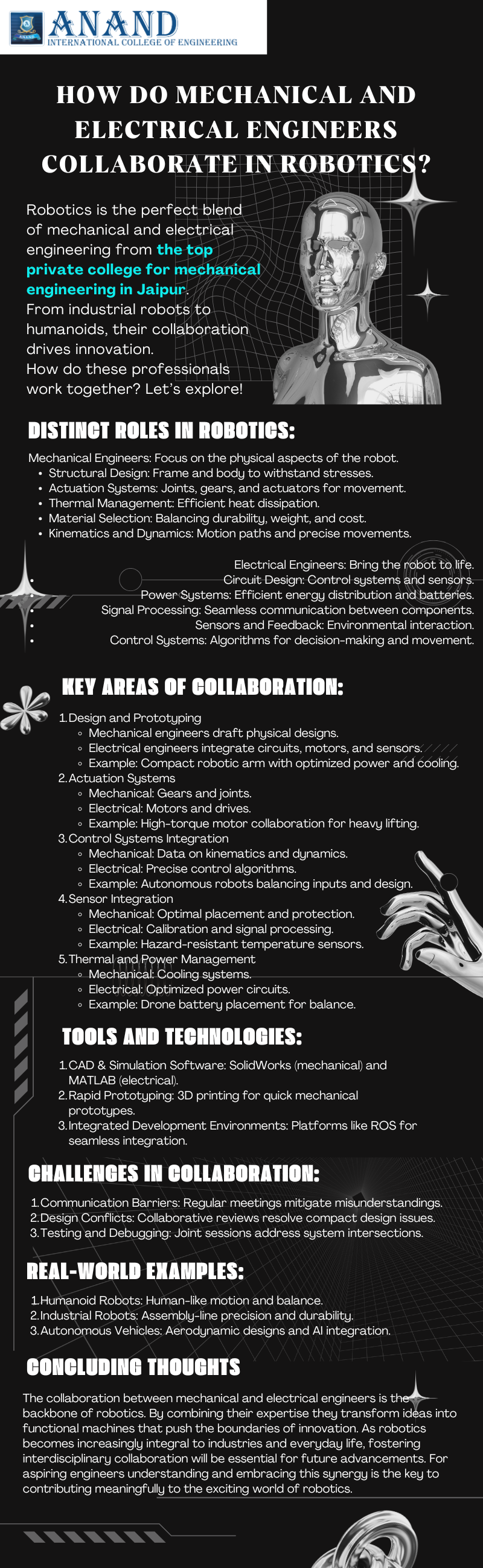 infographic - How Do Mechanical and Electrical Engineers Collaborate in Robotics