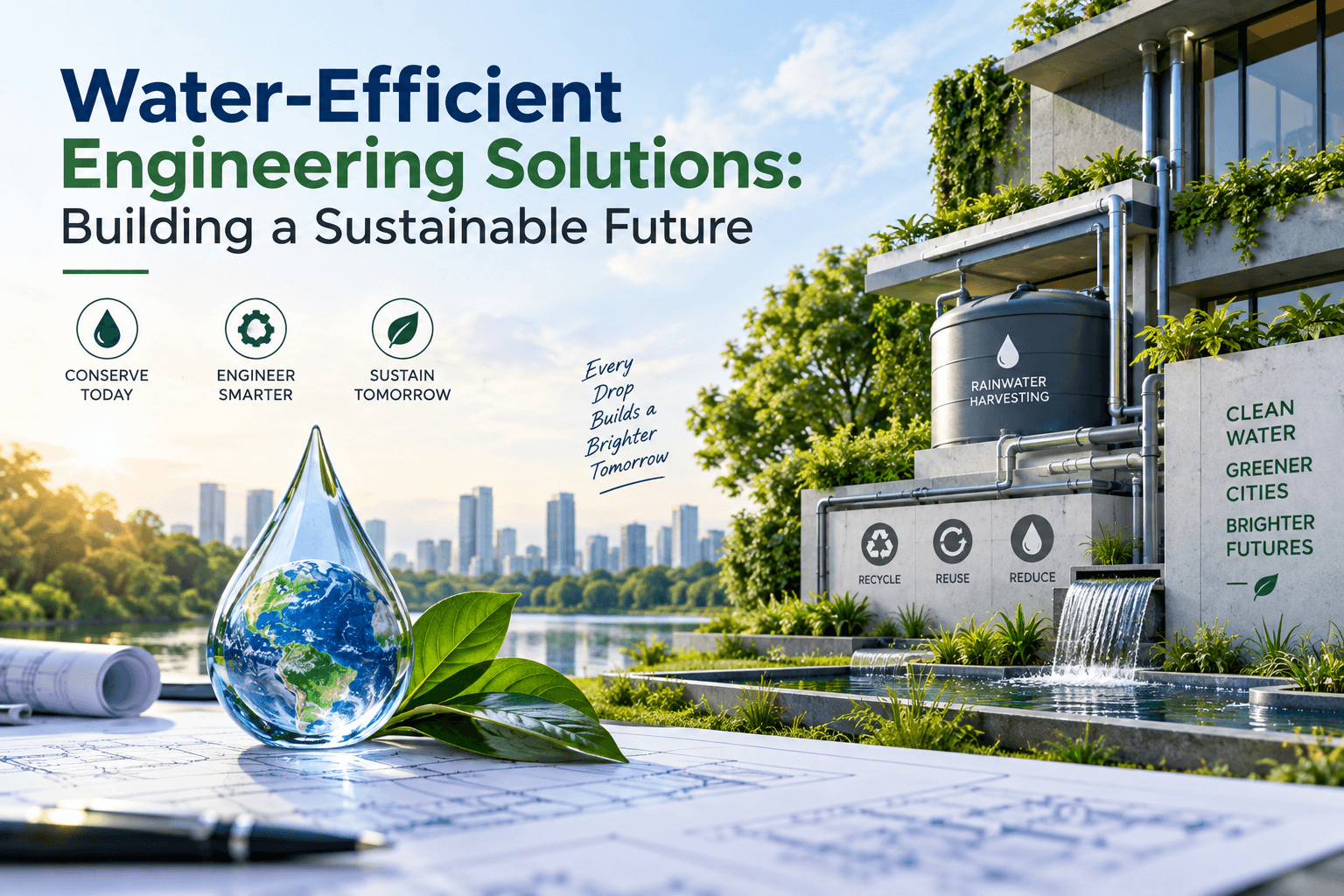 Water-Efficient Engineering Solutions: Building a Sustainable Future