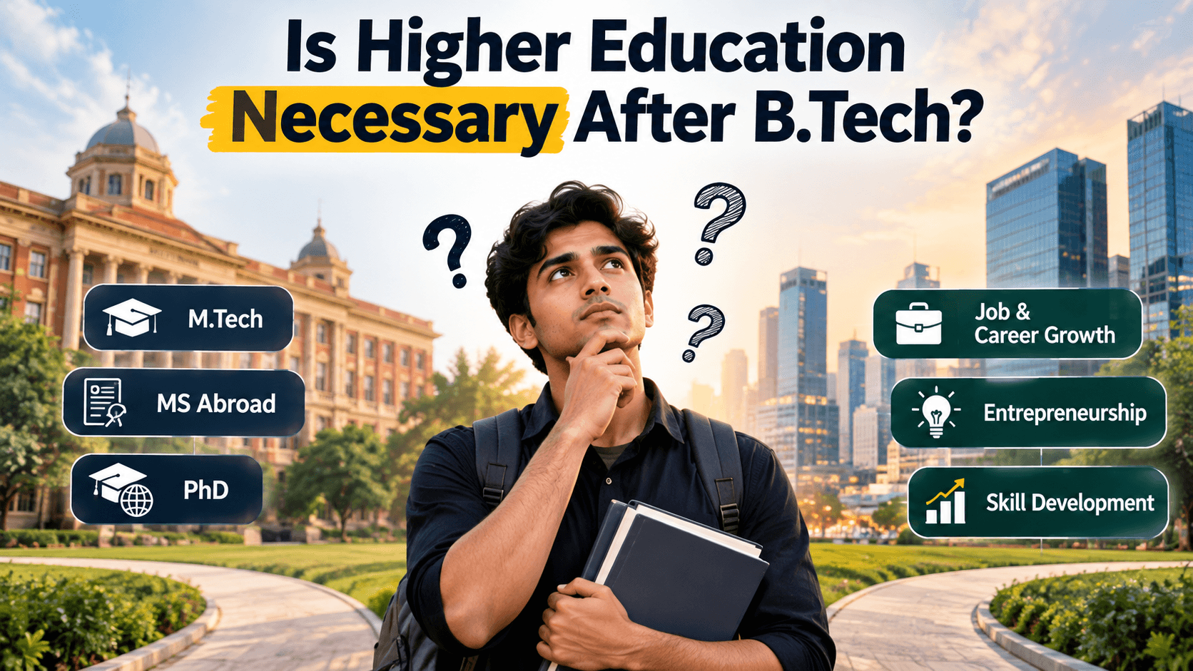 Is Higher Education Necessary After B.Tech